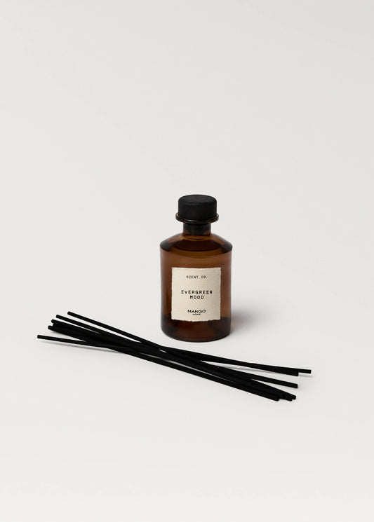 Evergreen Mood Mikado Diffuser 200 Ml Brown