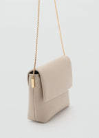 Crossbody Envelope Style Bag Ice Grey