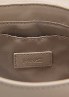 Crossbody Envelope Style Bag Ice Grey