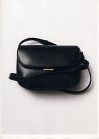 Crossbody Bag With Flap Black