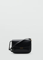 Crossbody Bag With Flap Black