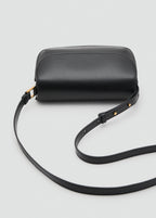 Crossbody Bag With Flap Black