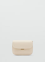 Crossbody Bag With Flap Off White