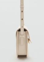 Crossbody Bag With Flap Off White