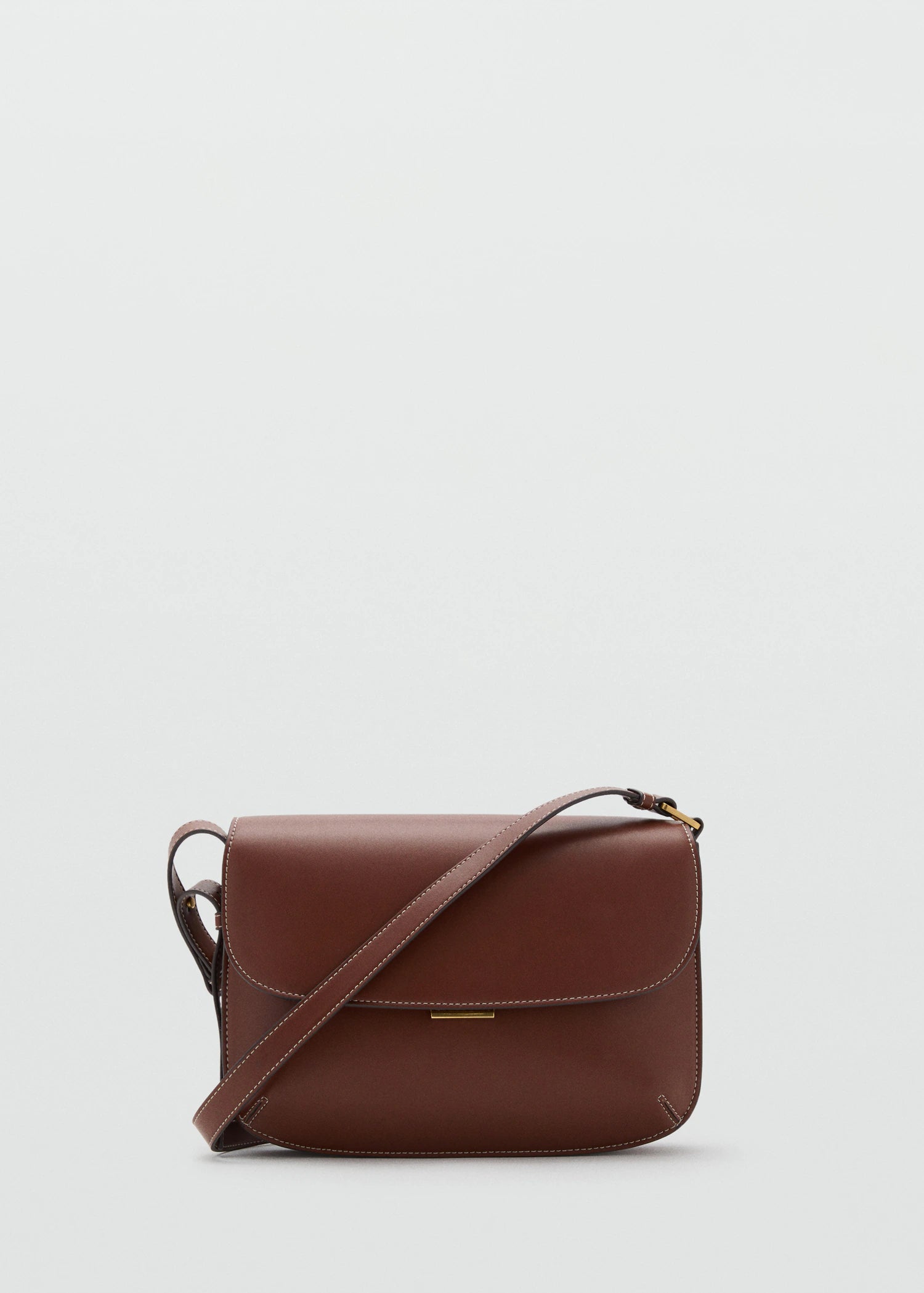 Crossbody Bag With Flap Leather