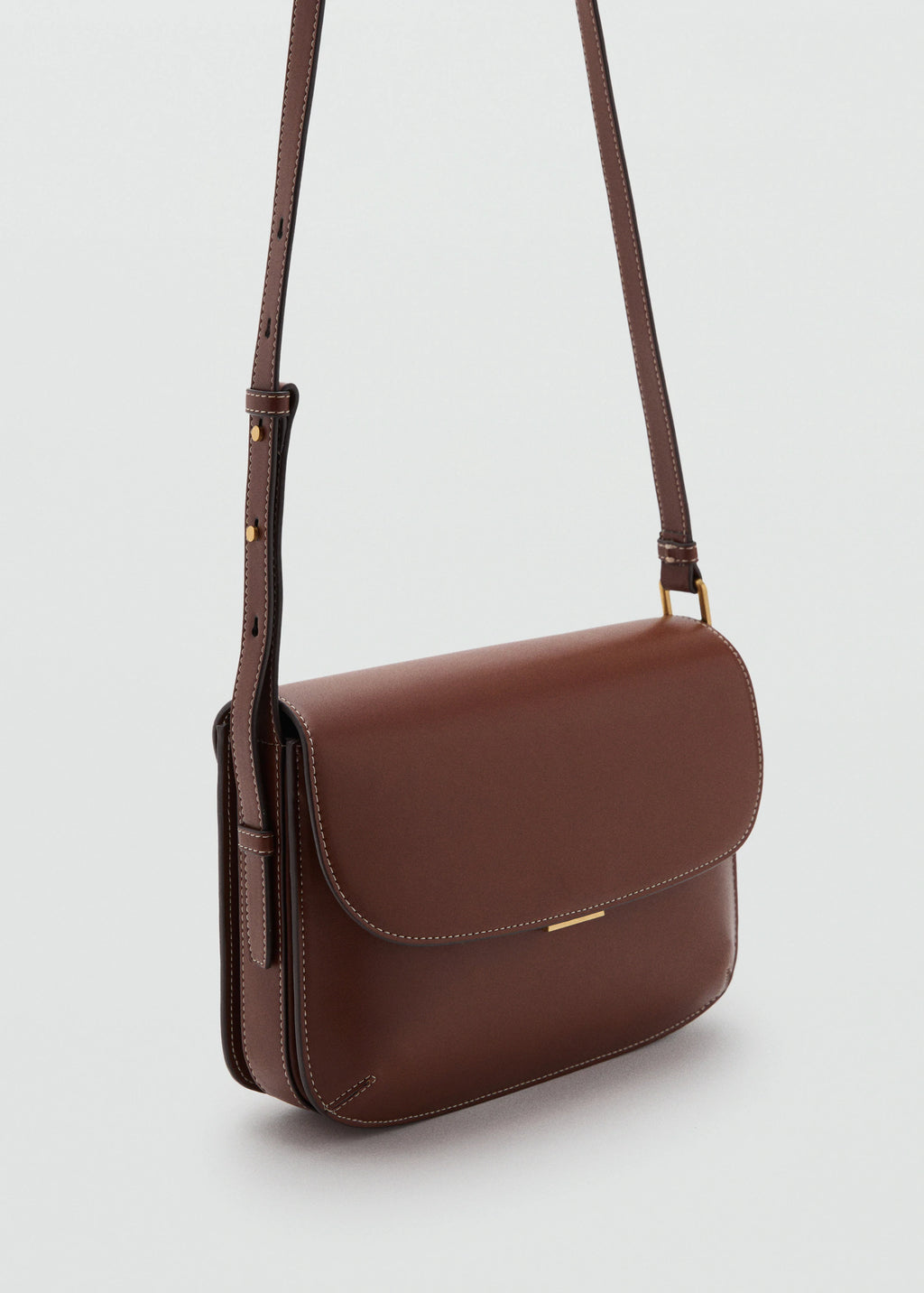 Crossbody Bag With Flap Leather