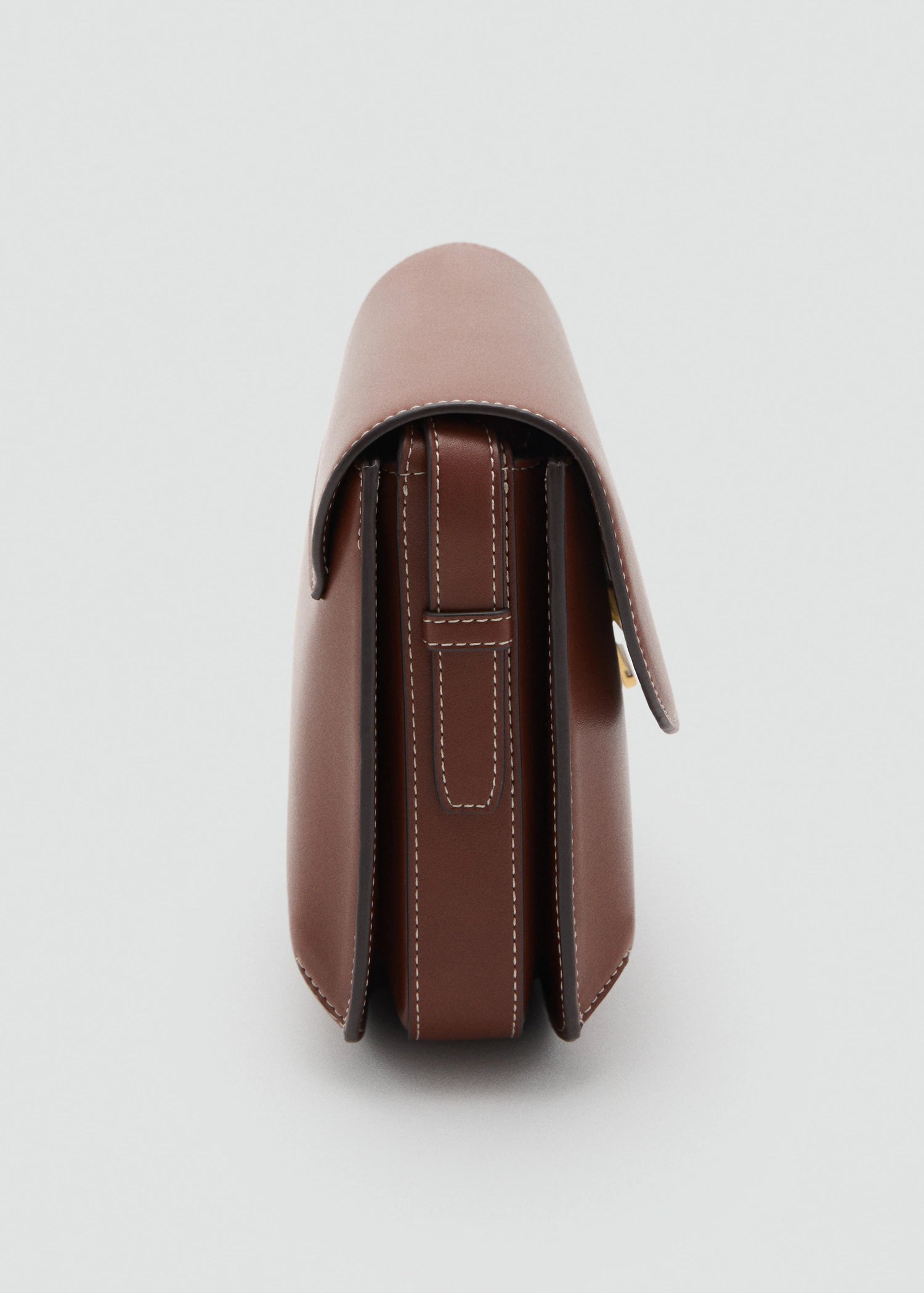 Crossbody Bag With Flap Leather
