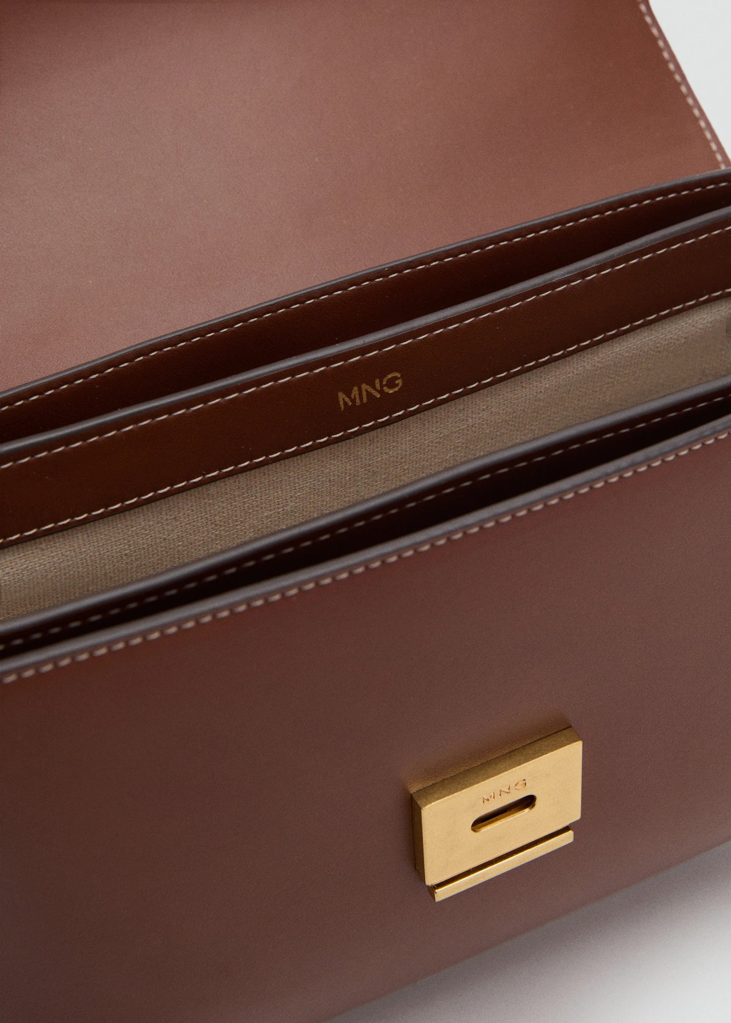 Crossbody Bag With Flap Leather