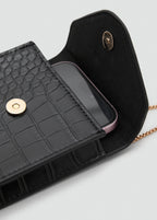 Crocodile Mobile Case Black