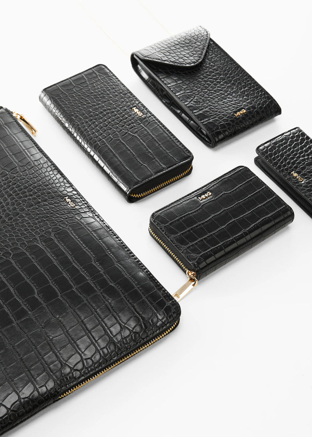Crocodile Mobile Case Black
