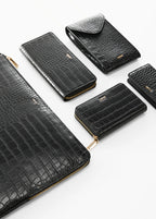 Crocodile Mobile Case Black