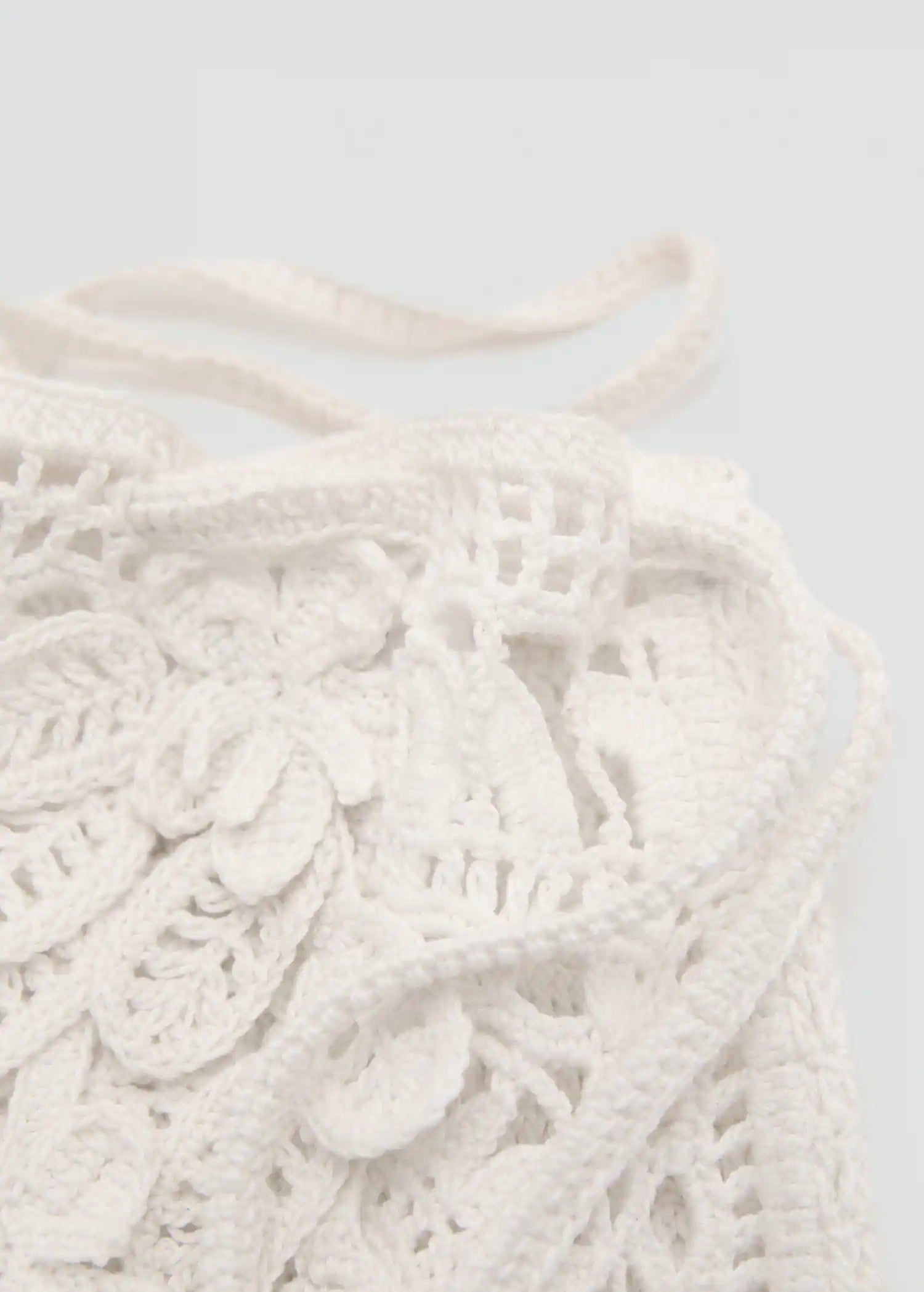 Crochet Handbag White