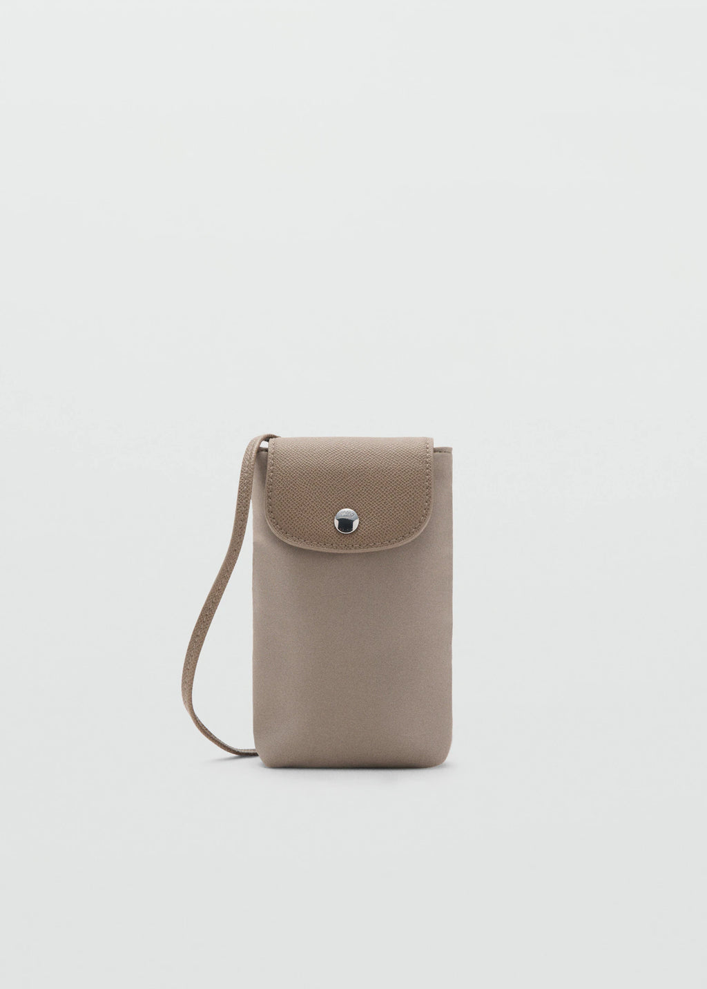 Combined Nylon Mobile Phone Case Light/Pastel Brown