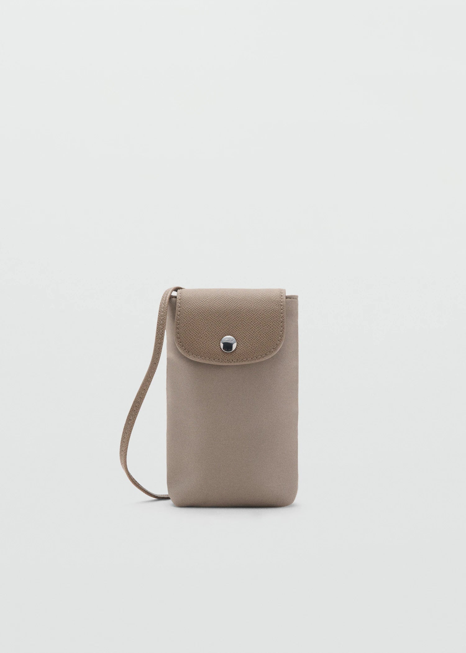 Combined Nylon Mobile Phone Case Light/Pastel Brown