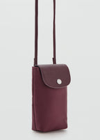 Combined Nylon Mobile Phone Case Burgundy