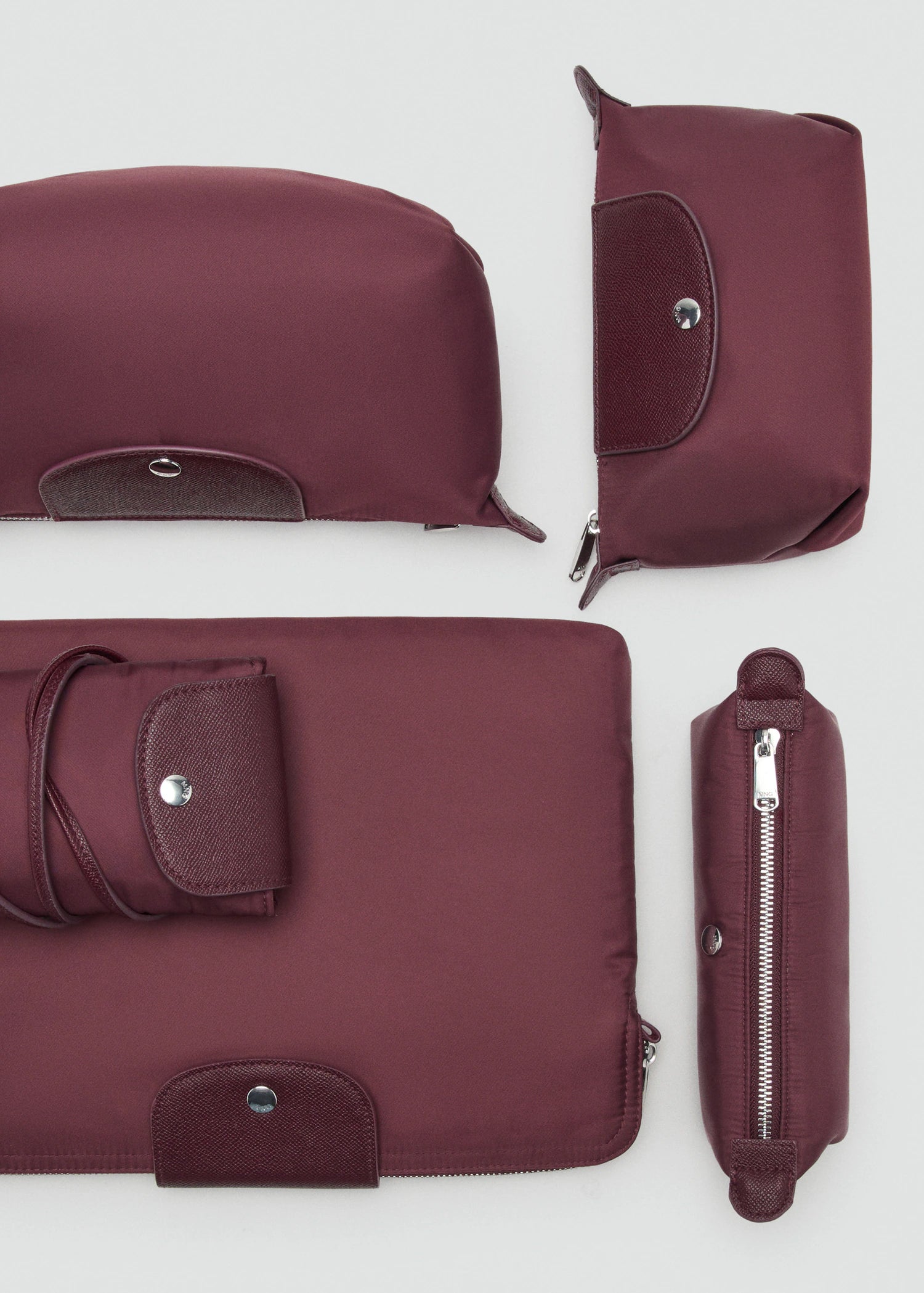 Combined Nylon Mobile Phone Case Burgundy