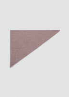 Cashmere Blend Knitted Shawl Medium Brown