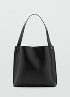 Bucket Bag With Metal Details Black