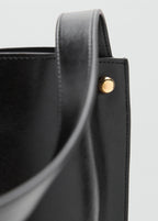 Bucket Bag With Metal Details Black