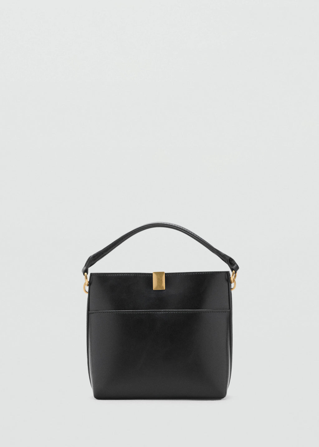 Bucket Bag With Metal Detail Black