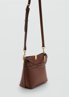 Bucket Bag With Metal Detail Leather