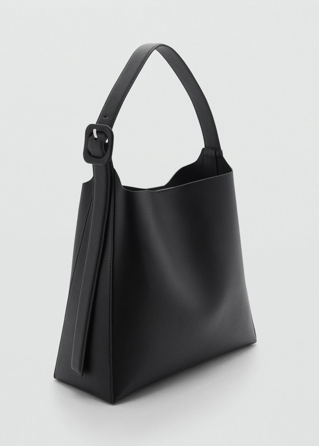 Bucket Bag With Buckle Black