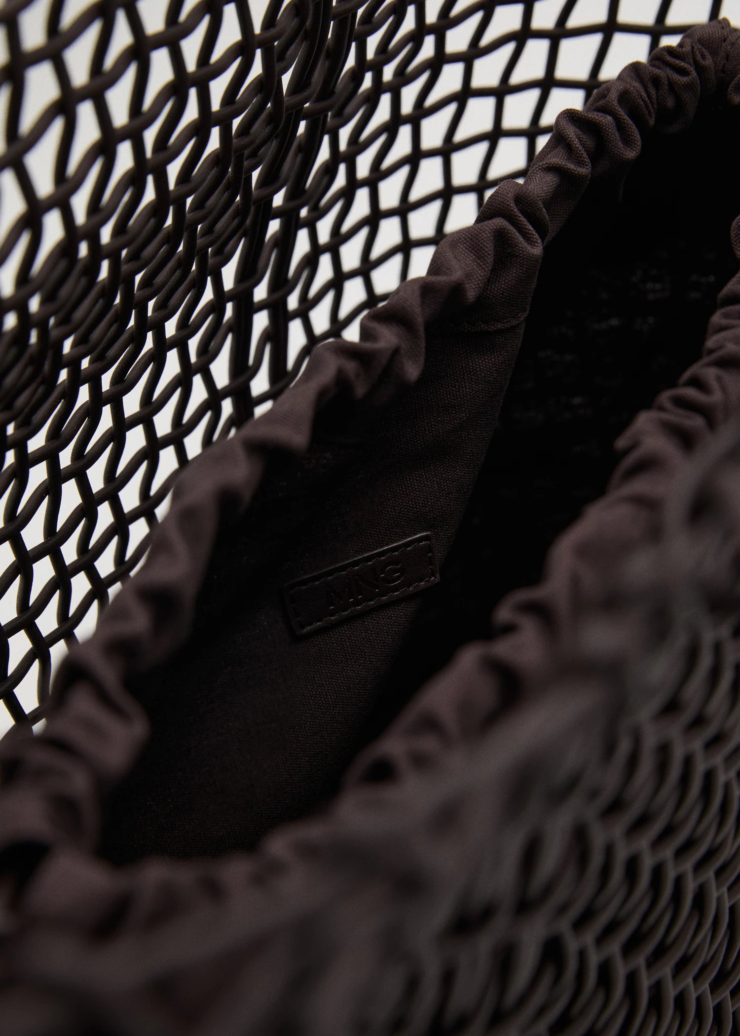 Braided Shopper Bag Chocolate