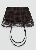 Braided Shopper Bag Chocolate