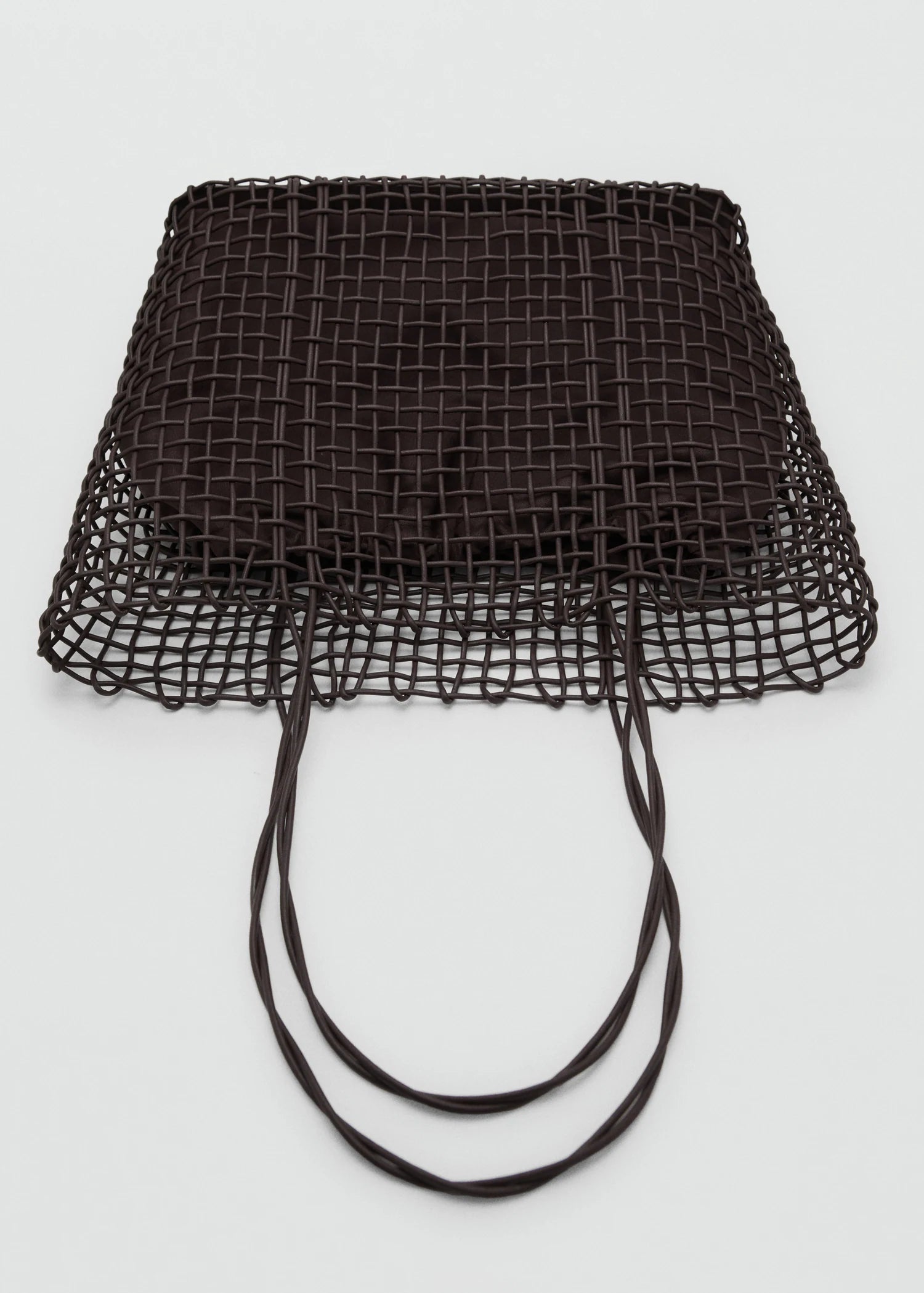 Braided Shopper Bag Chocolate