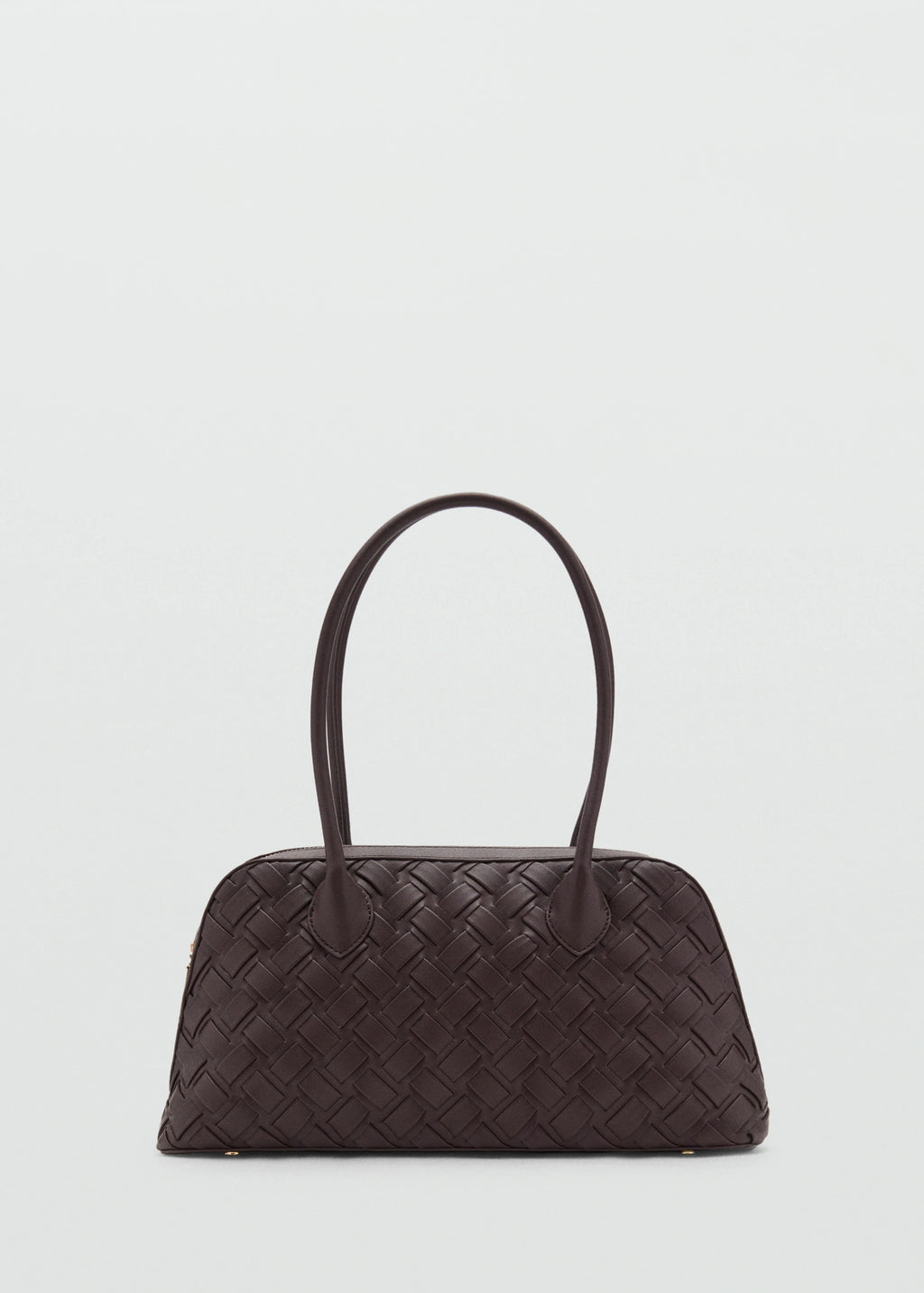 Braided Bowling Bag Chocolate