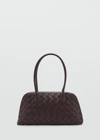 Braided Bowling Bag Chocolate