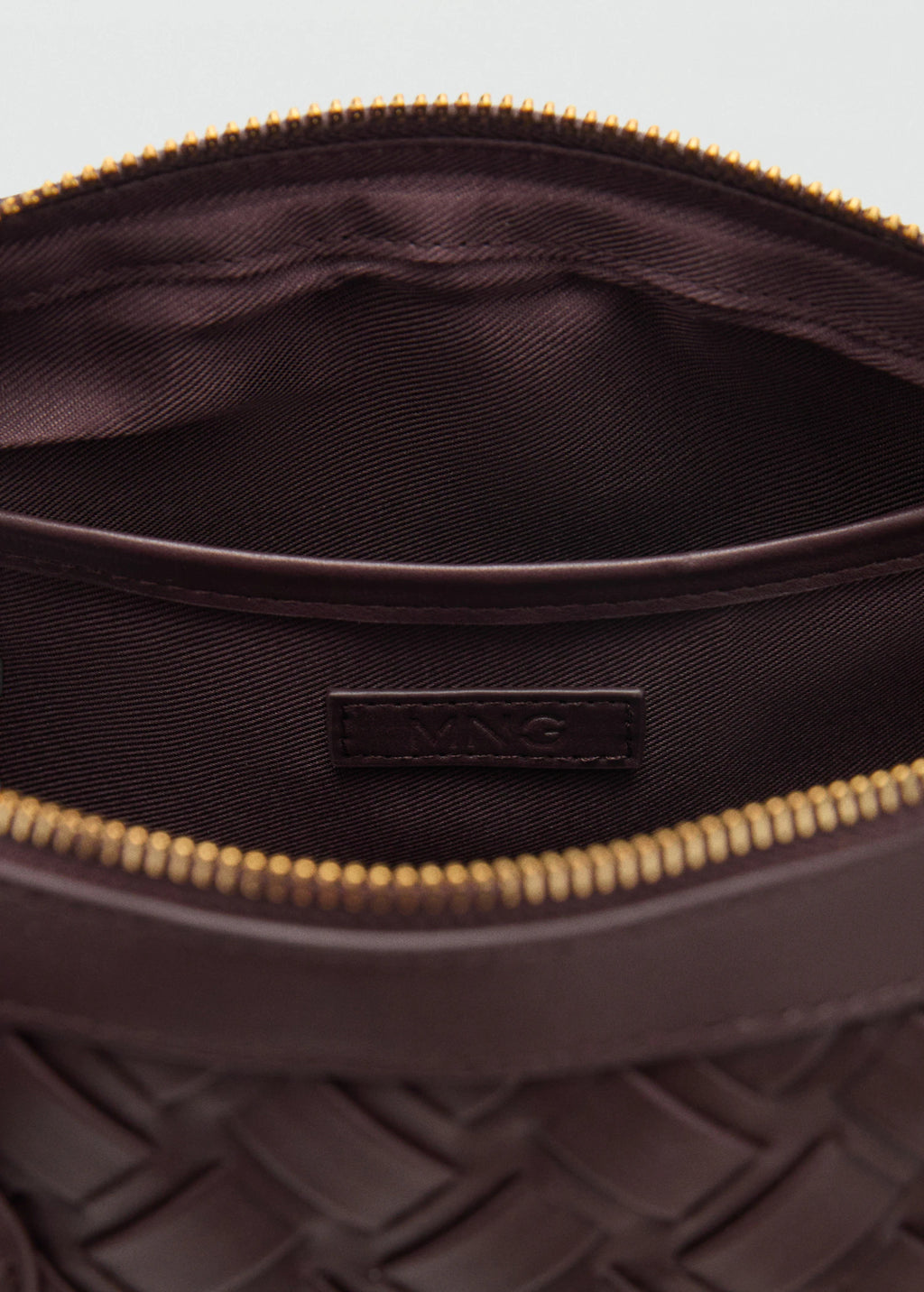 Braided Bowling Bag Chocolate