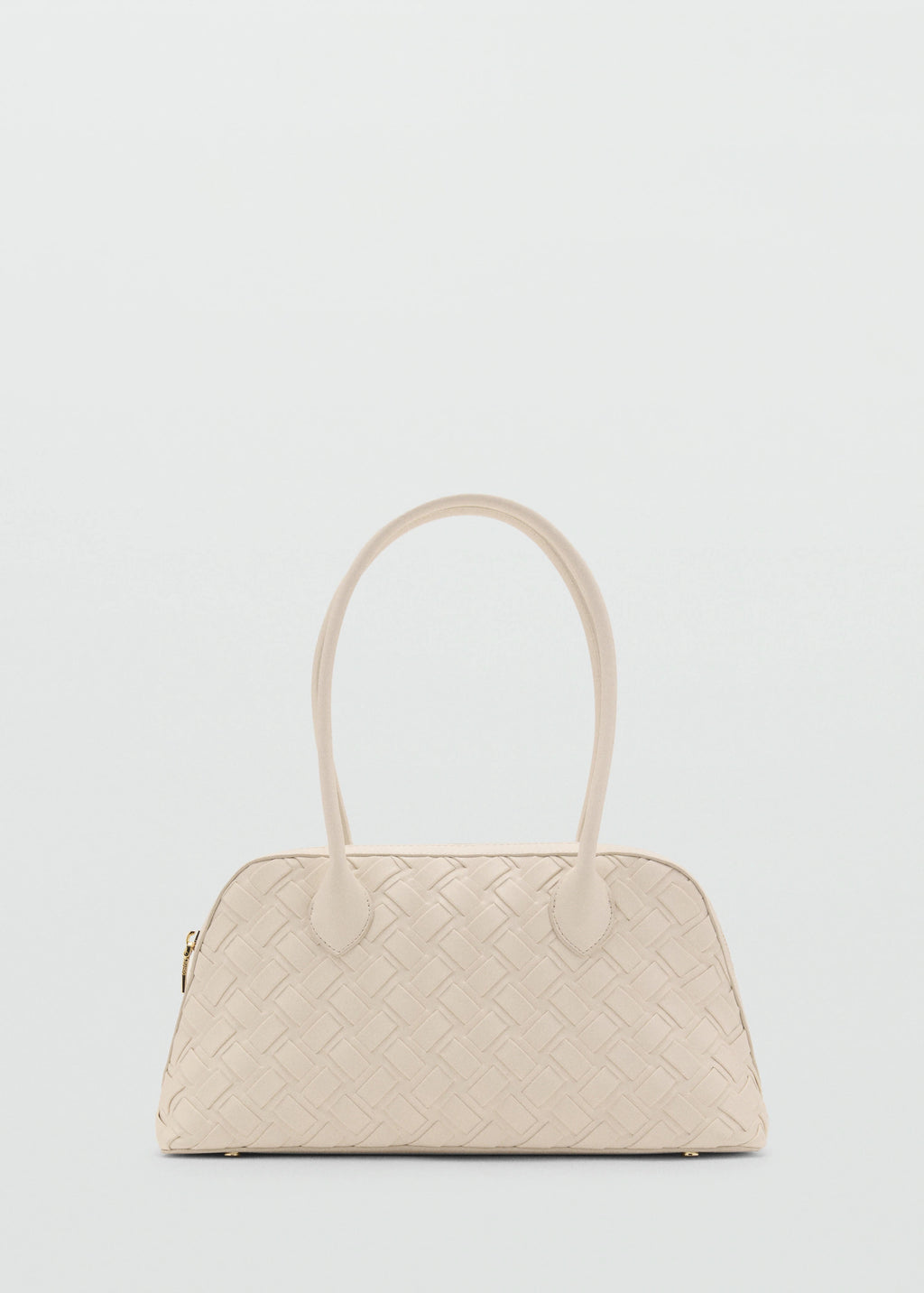 Braided Bowling Bag Off White