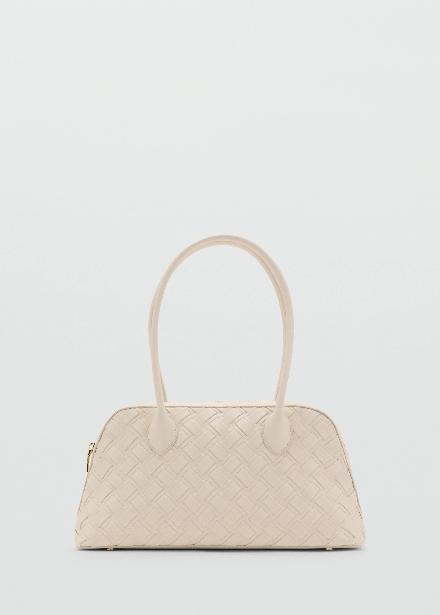 Braided Bowling Bag Off White