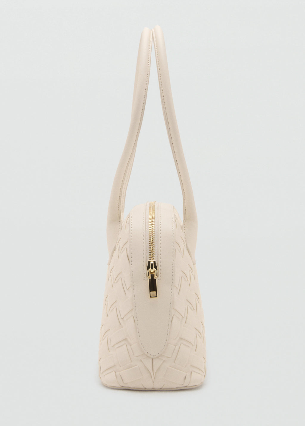 Braided Bowling Bag Off White