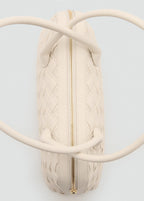 Braided Bowling Bag Off White