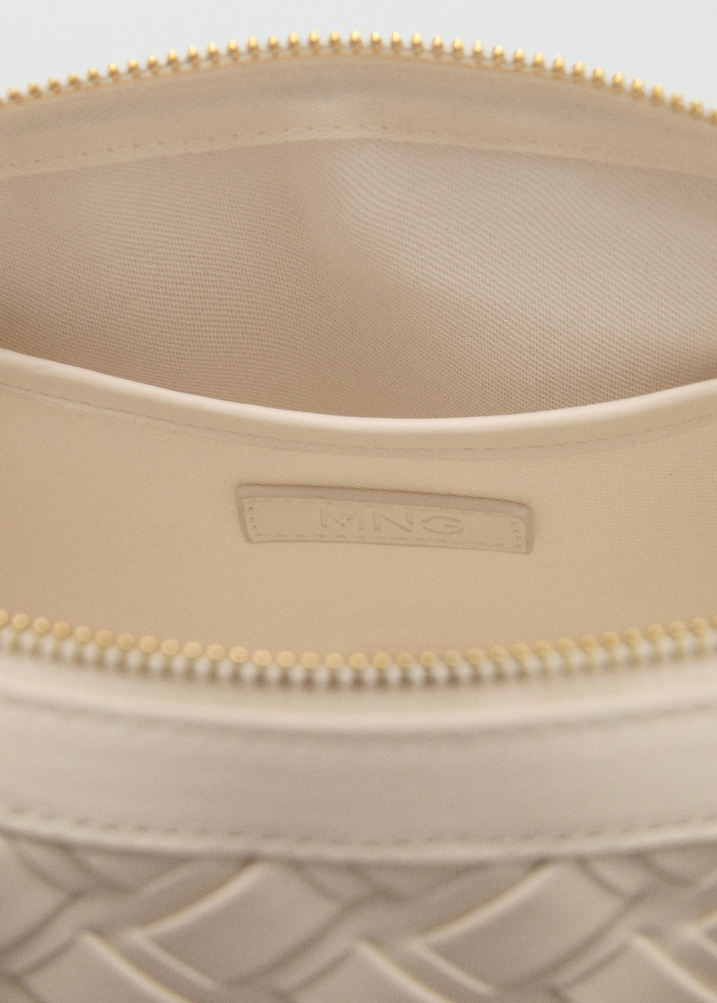 Braided Bowling Bag Off White