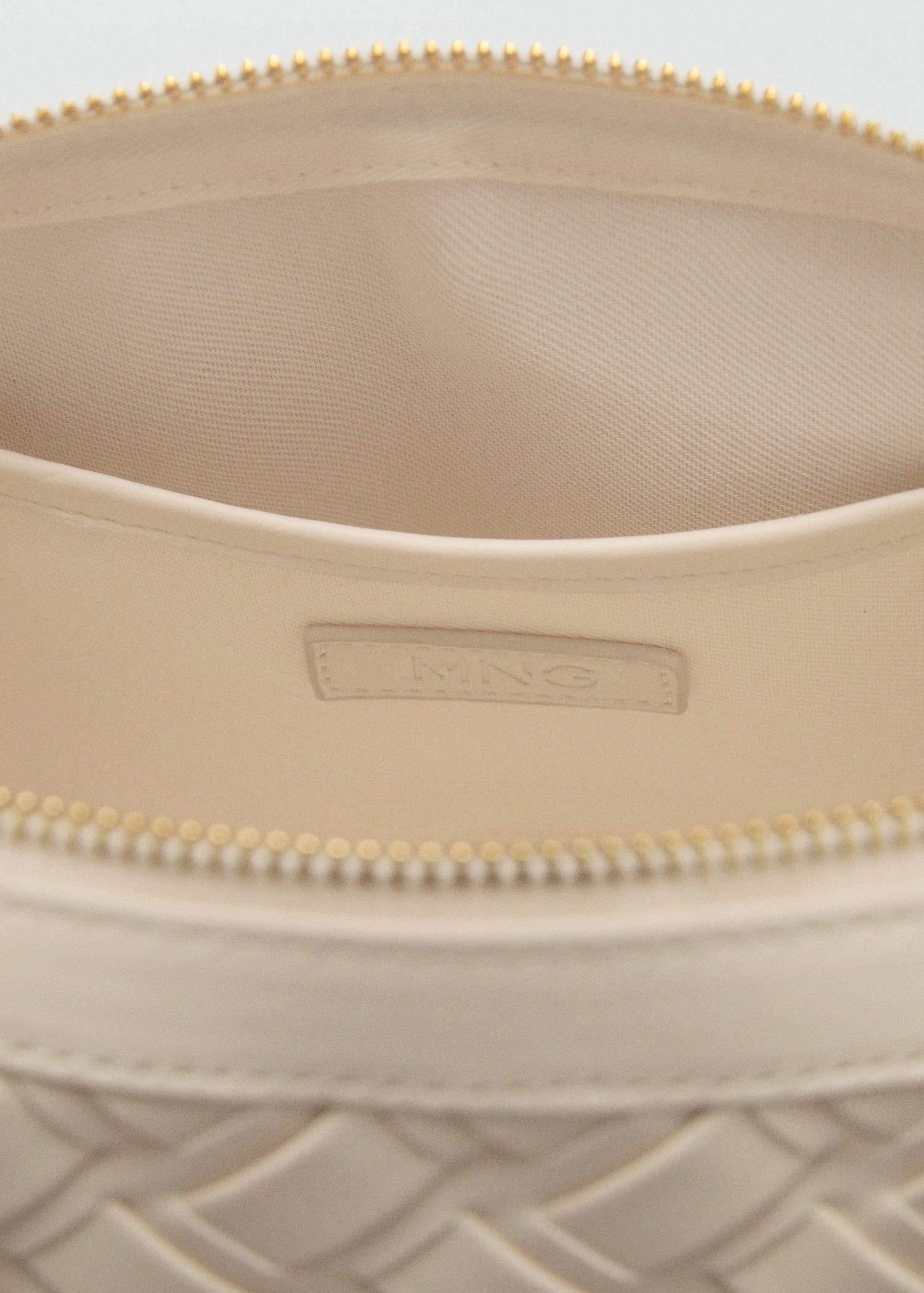 Braided Bowling Bag Off White