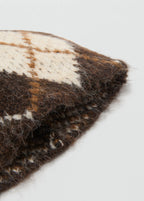 Argyle Hat Brown
