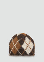 Argyle Hat Brown