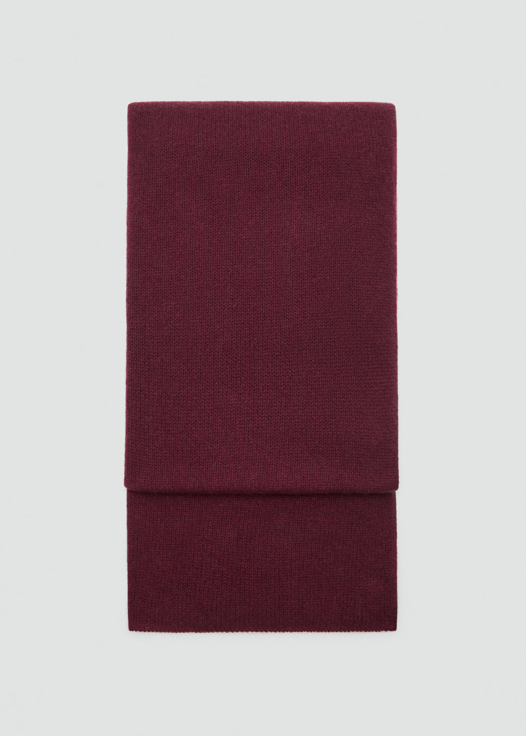 100% Cashmere Scarf Burgundy