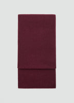 100% Cashmere Scarf Burgundy
