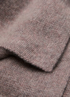 100% Cashmere Scarf Medium Brown