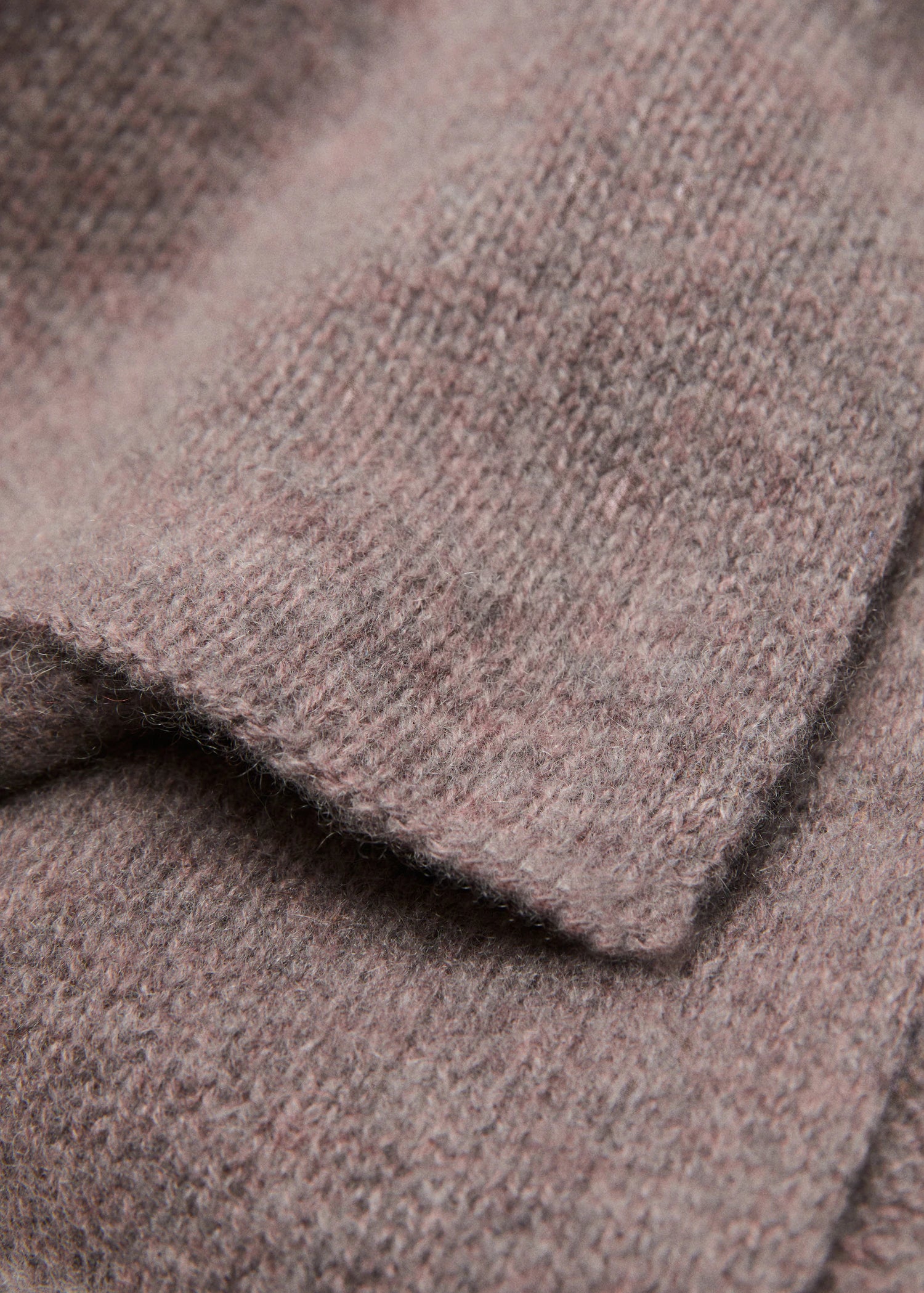 100% Cashmere Scarf Medium Brown