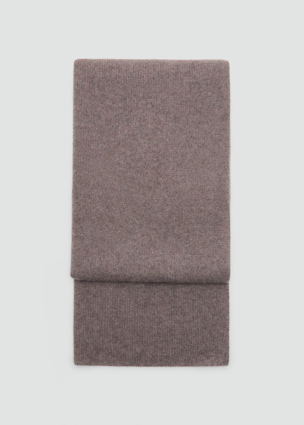 100% Cashmere Scarf Medium Brown