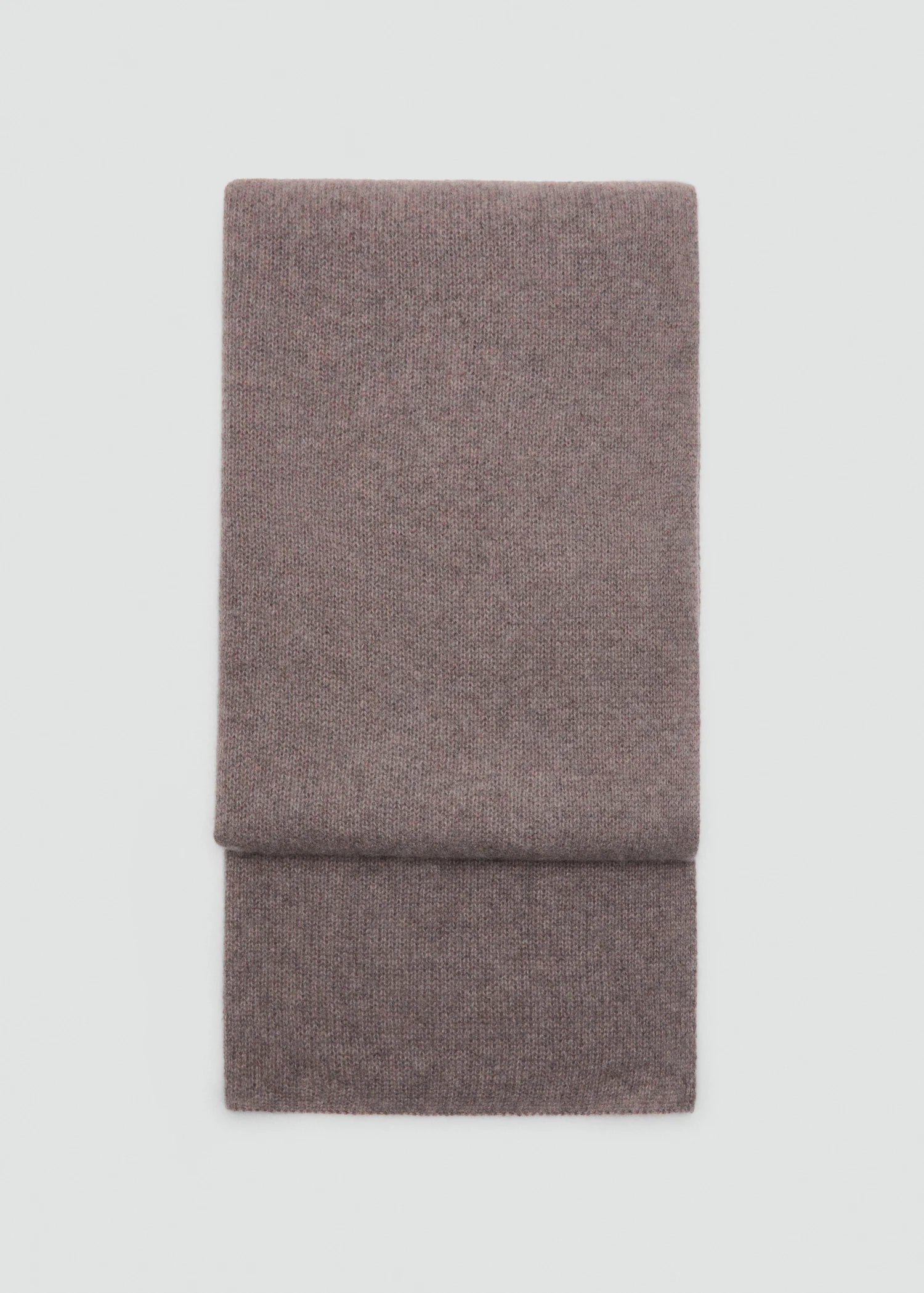 100% Cashmere Scarf Medium Brown