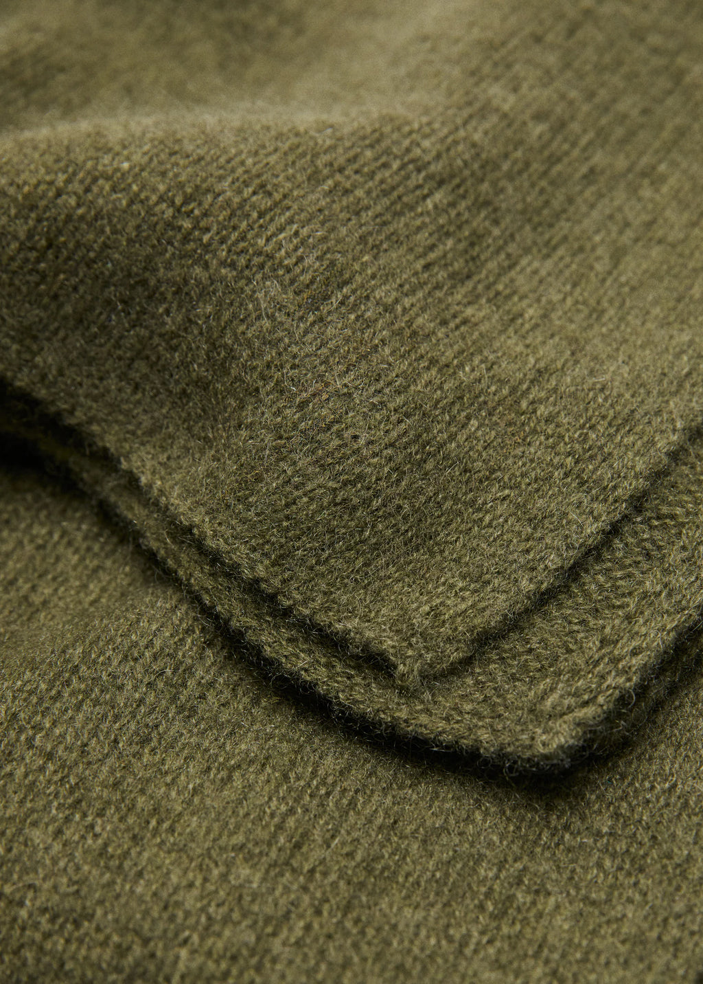 100% Cashmere Scarf Medium Green