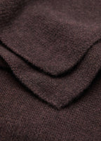 100% Cashmere Scarf Chocolate