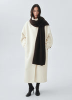 100% Cashmere Scarf Chocolate