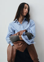 100% Cashmere Gloves Medium Heather Grey